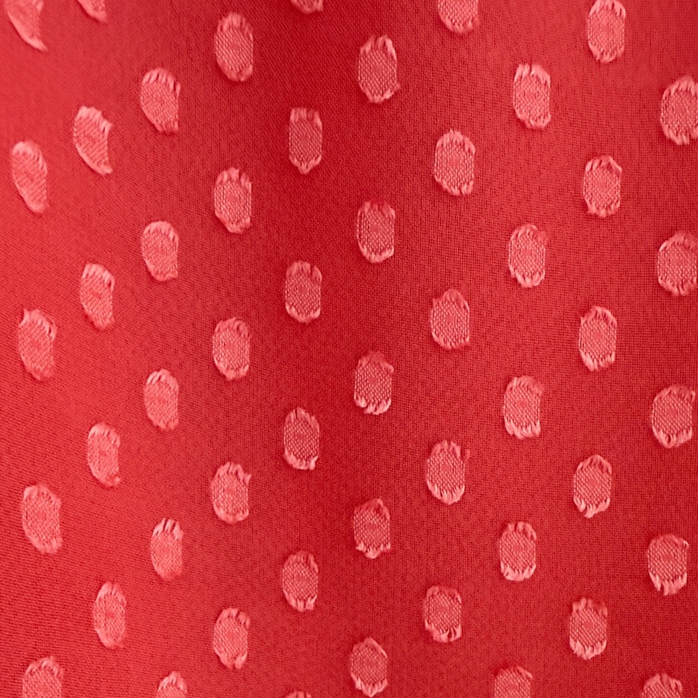 Elegant Ruffled Red Top - Picture 4 of 4